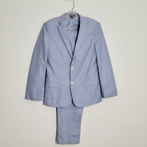 TOMMY HILFIGER BOYS SUIT Size 14 Light Blue